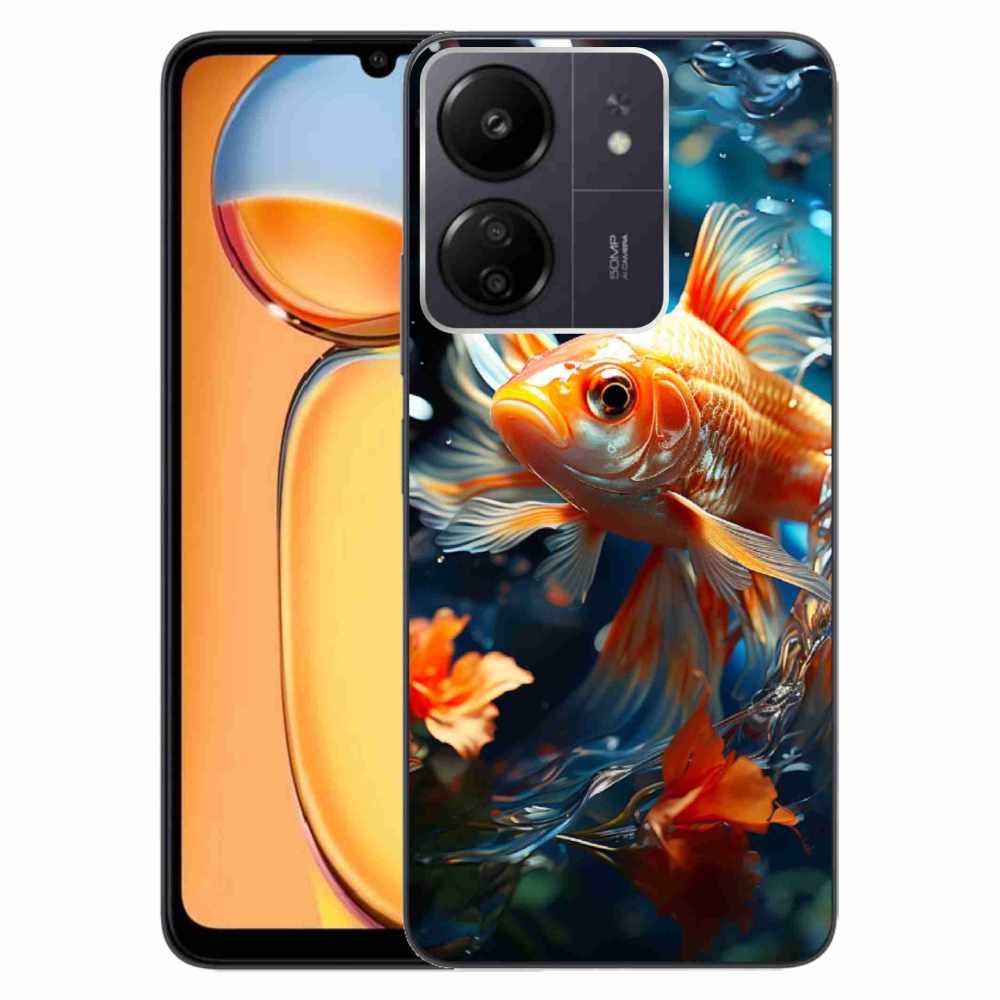 Gelový kryt mmCase na Xiaomi Poco C65/Redmi 13C - rybka