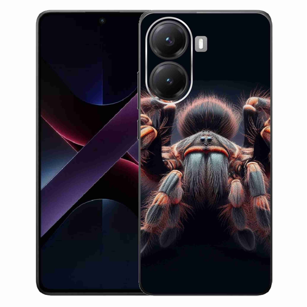 Gelový kryt mmCase na Xiaomi Poco X7 Pro 5G - tarantule