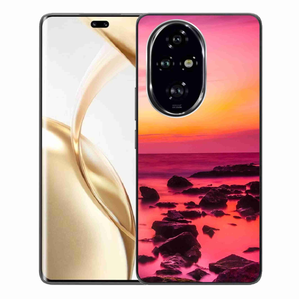 Gelový kryt mmCase na Honor 200 Pro 5G - moře a záře