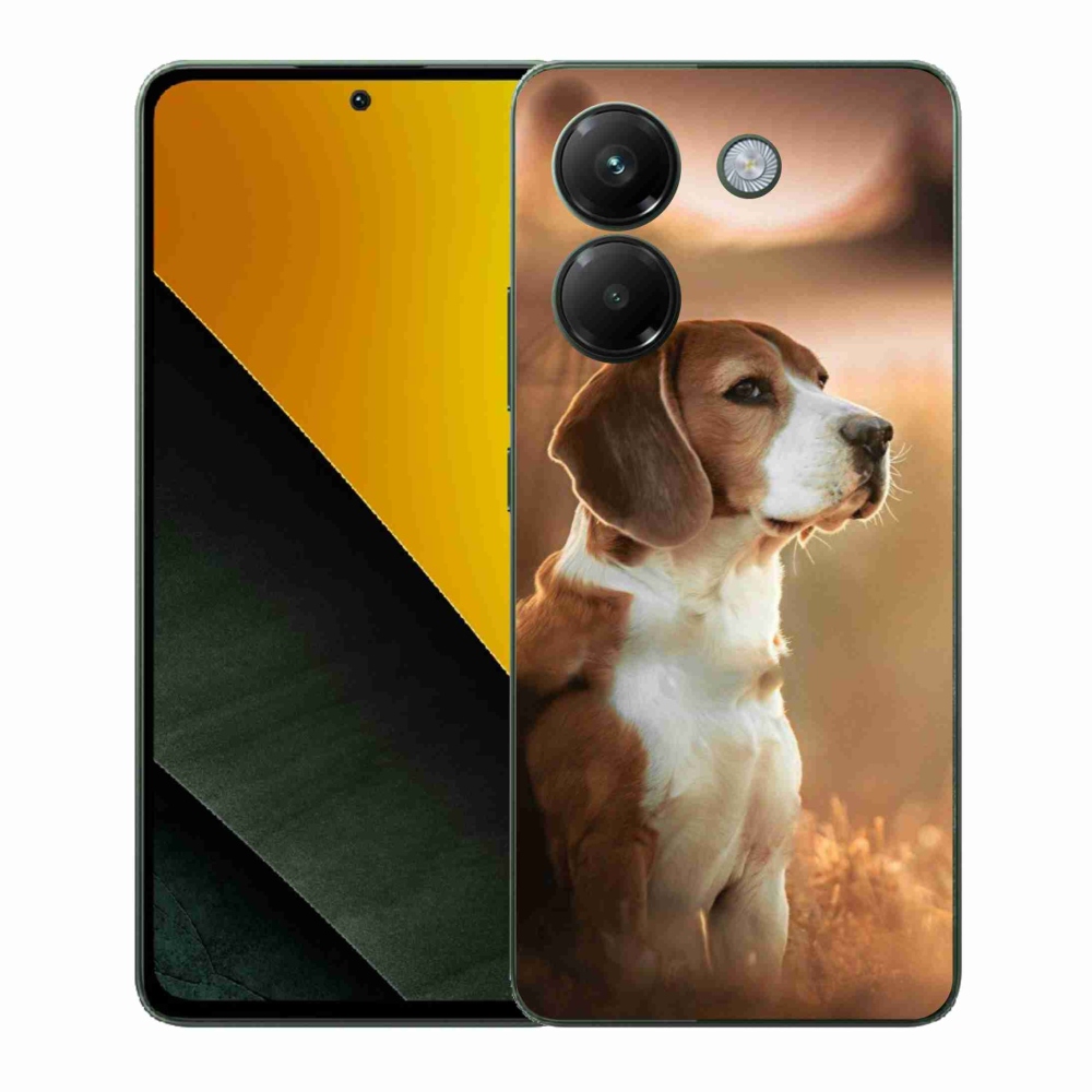 Gelový kryt mmCase na Xiaomi Poco M7 Pro 5G - bígl