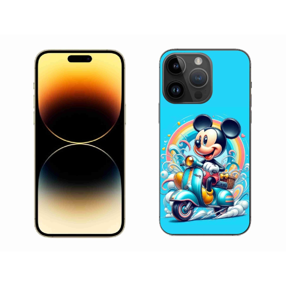 Gelový kryt mmCase na iPhone 14 Pro Max 6.7 - mickey mouse 2