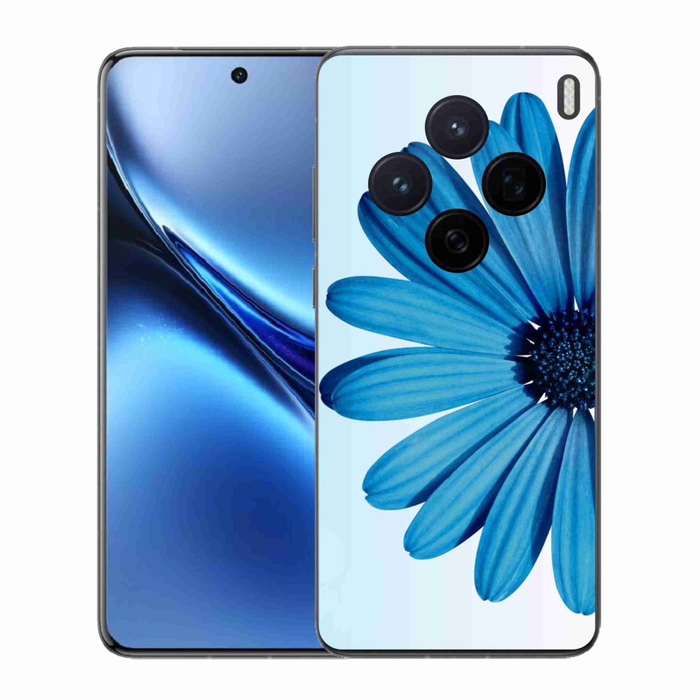 Gelový kryt mmCase na Vivo X200 5G - modrá kopretina