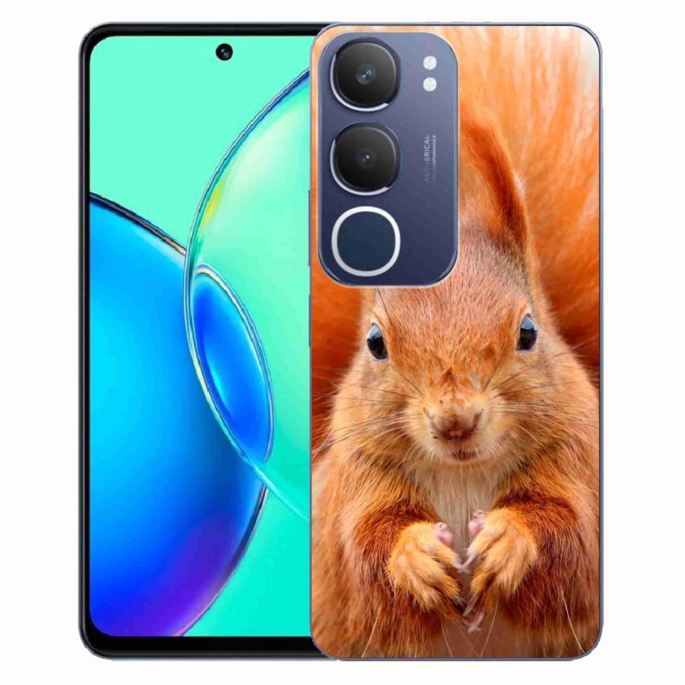 Gelový kryt mmCase na Vivo Y19s - veverka