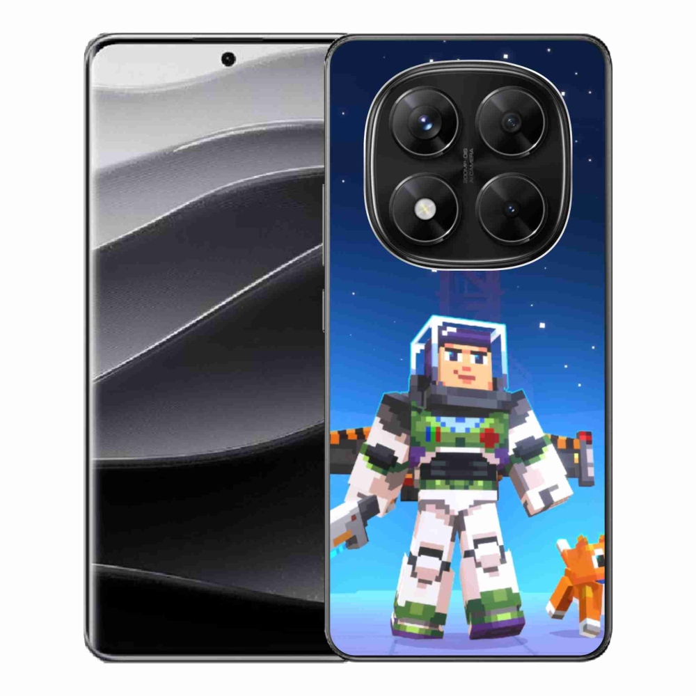 Gelový kryt mmCase na Xiaomi Redmi Note 14 Pro 5G/Poco X7 5G - minecraft 2