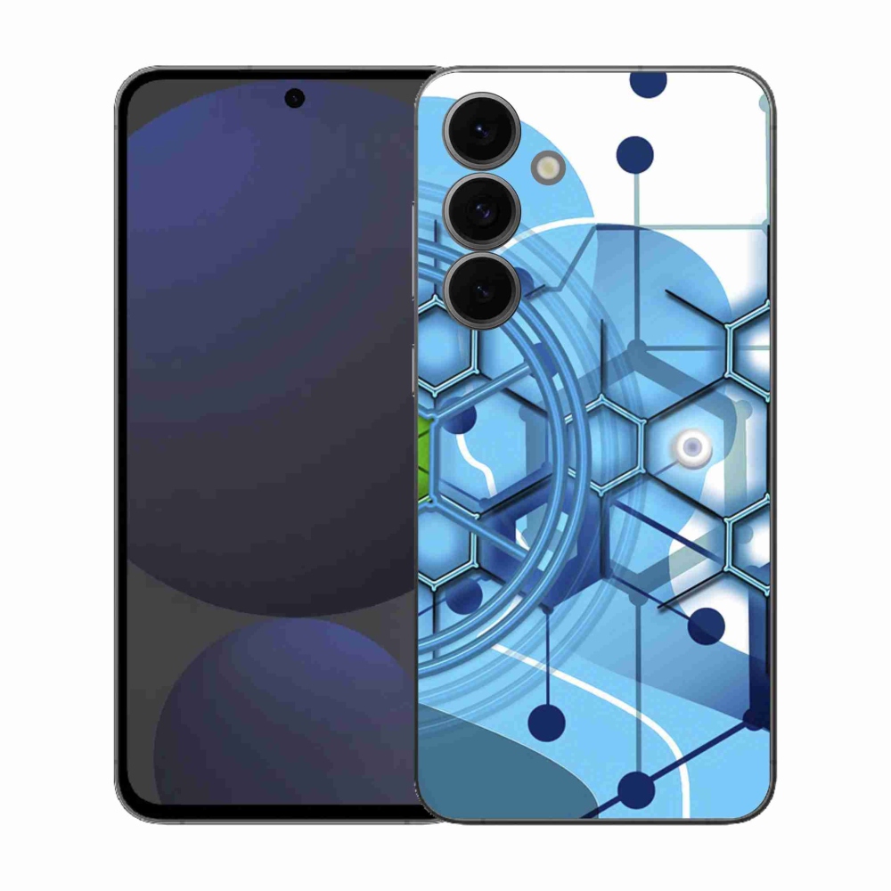 Gelový kryt mmCase na Samsung Galaxy S25 FE - abstraktní vzor 2