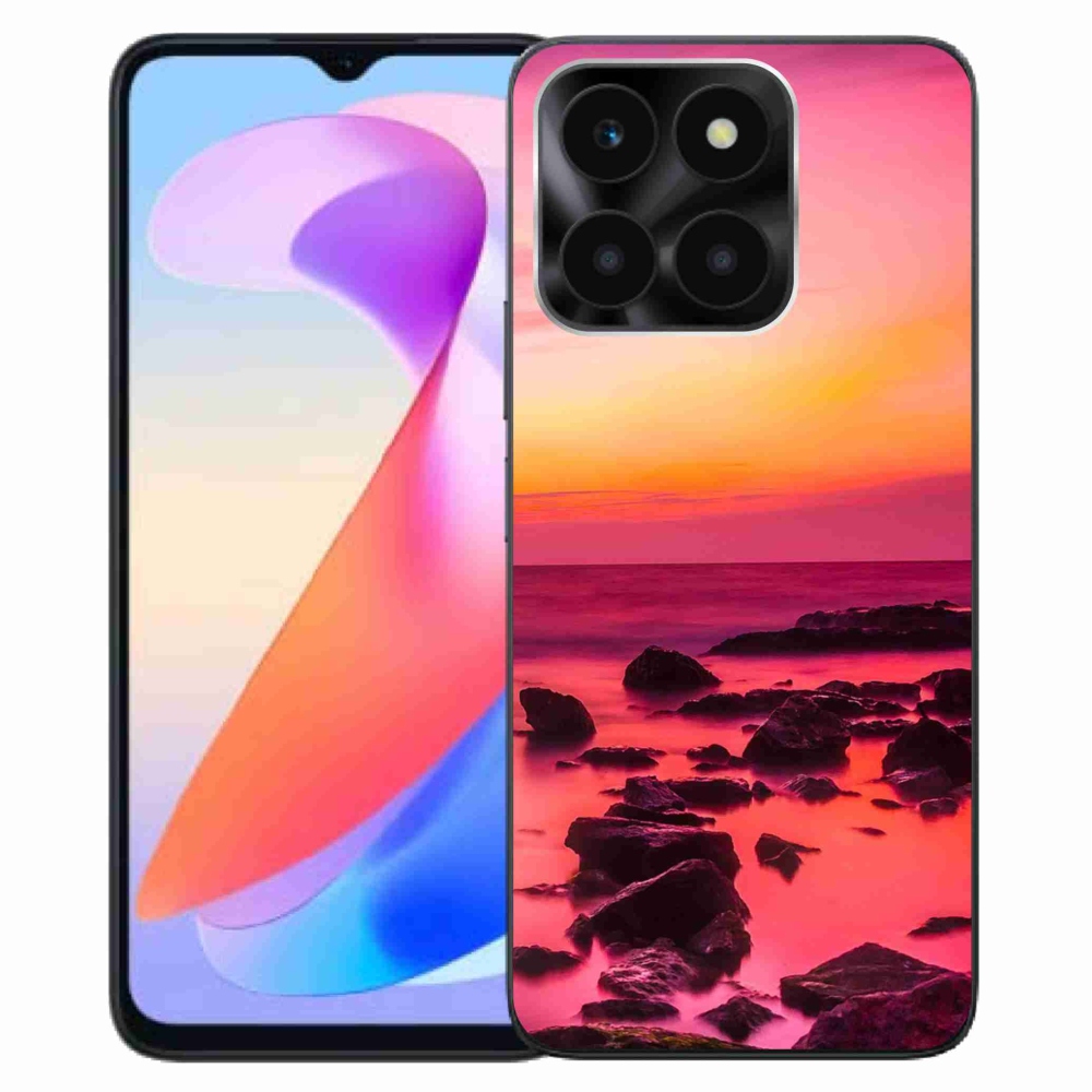 Gelový kryt mmCase na Honor X6a - moře a záře