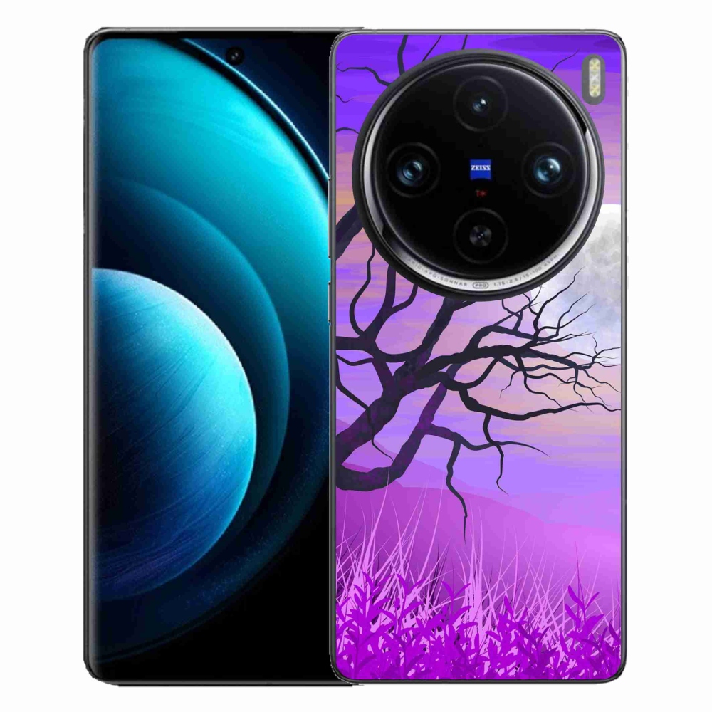 Gelový obal mmCase na Vivo X100 Pro 5G - kreslený opadaný strom