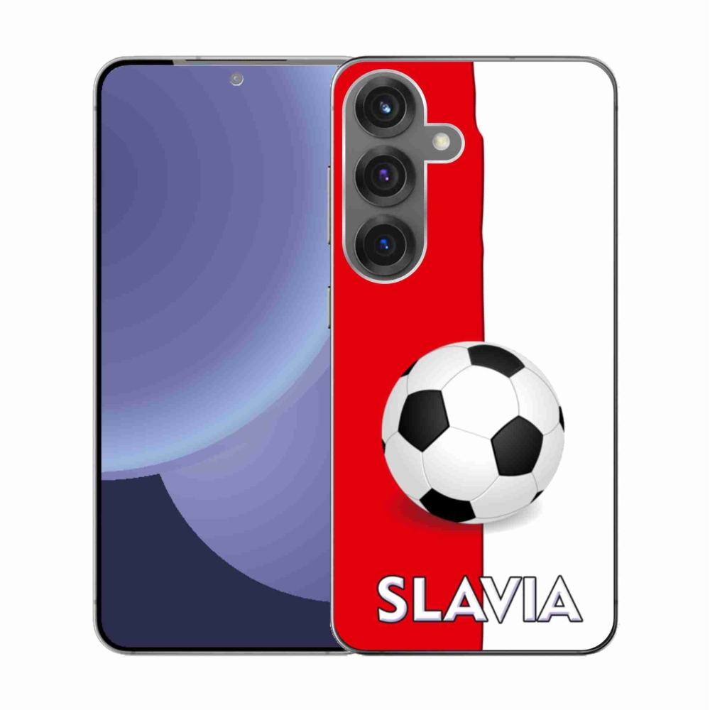 Gelový kryt mmCase na Samsung Galaxy S25 - fotbal 2