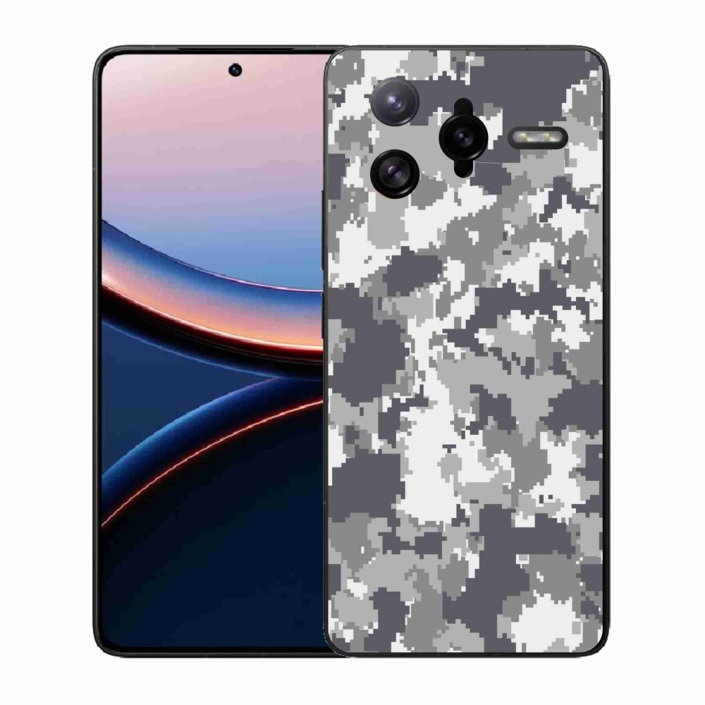 Gelový kryt mmCase na Xiaomi Poco F7 Ultra - maskáčový vzor 2