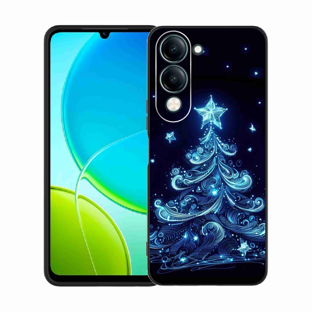Gelový kryt mmCase na Vivo Y29s 5G - neonový vánoční stromek 4