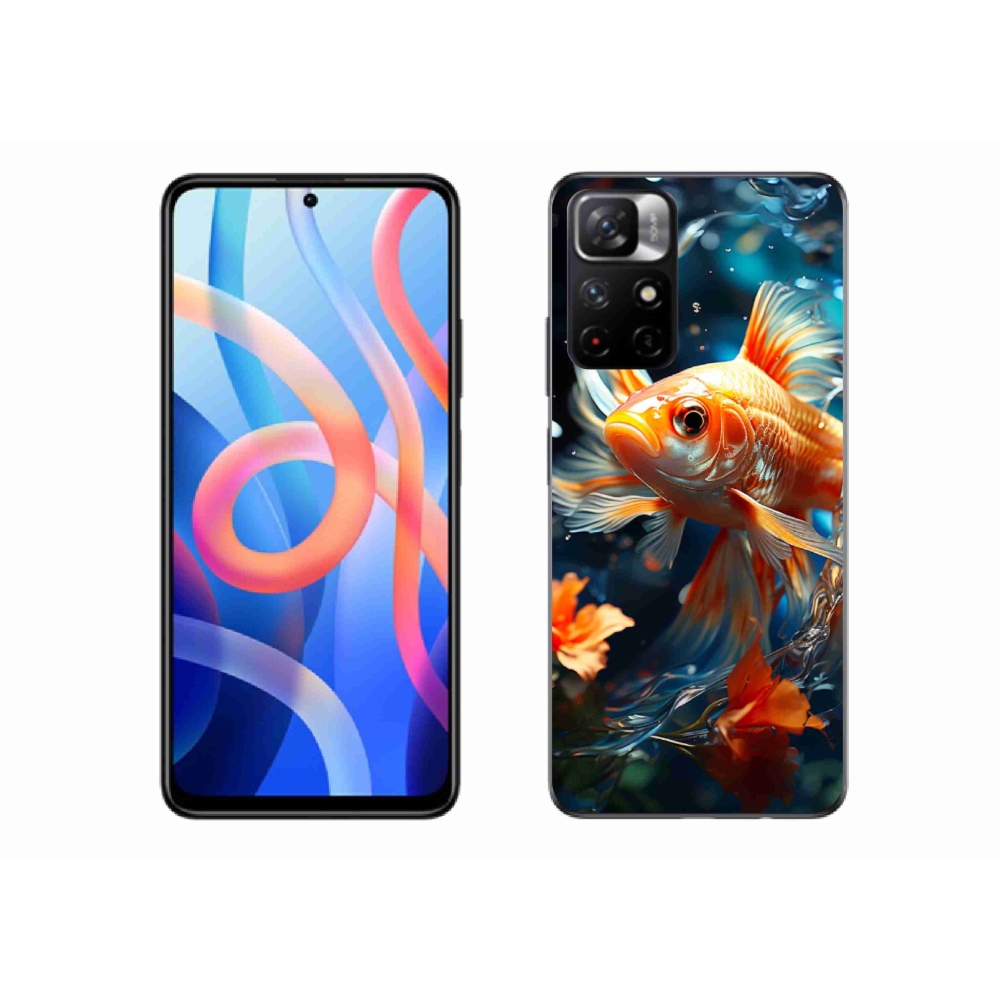 Gelový kryt mmCase na Xiaomi Redmi Note 11S 5G - rybka