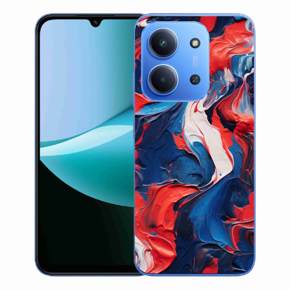 Gelový kryt mmCase na Xiaomi Redmi 15C 4G/5G (173mm) - abstraktní motiv 7