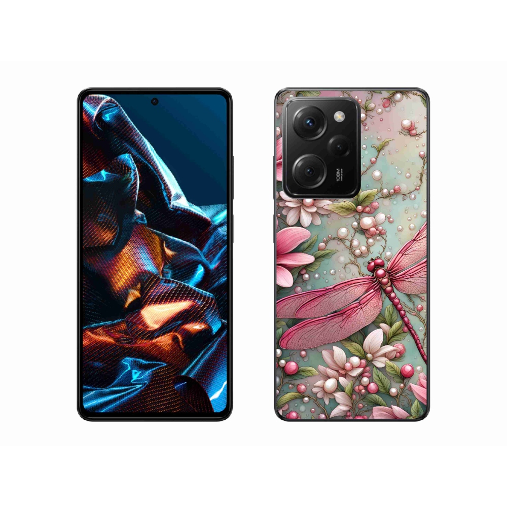Gelový kryt mmCase na Xiaomi Poco X5 Pro 5G - vážka