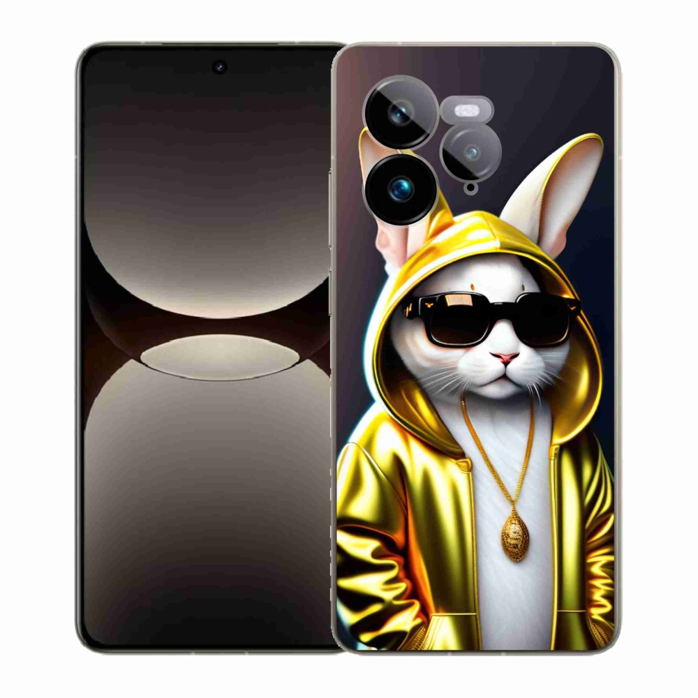 Gelový kryt mmCase na Realme GT 7 Pro 5G - kočka boss
