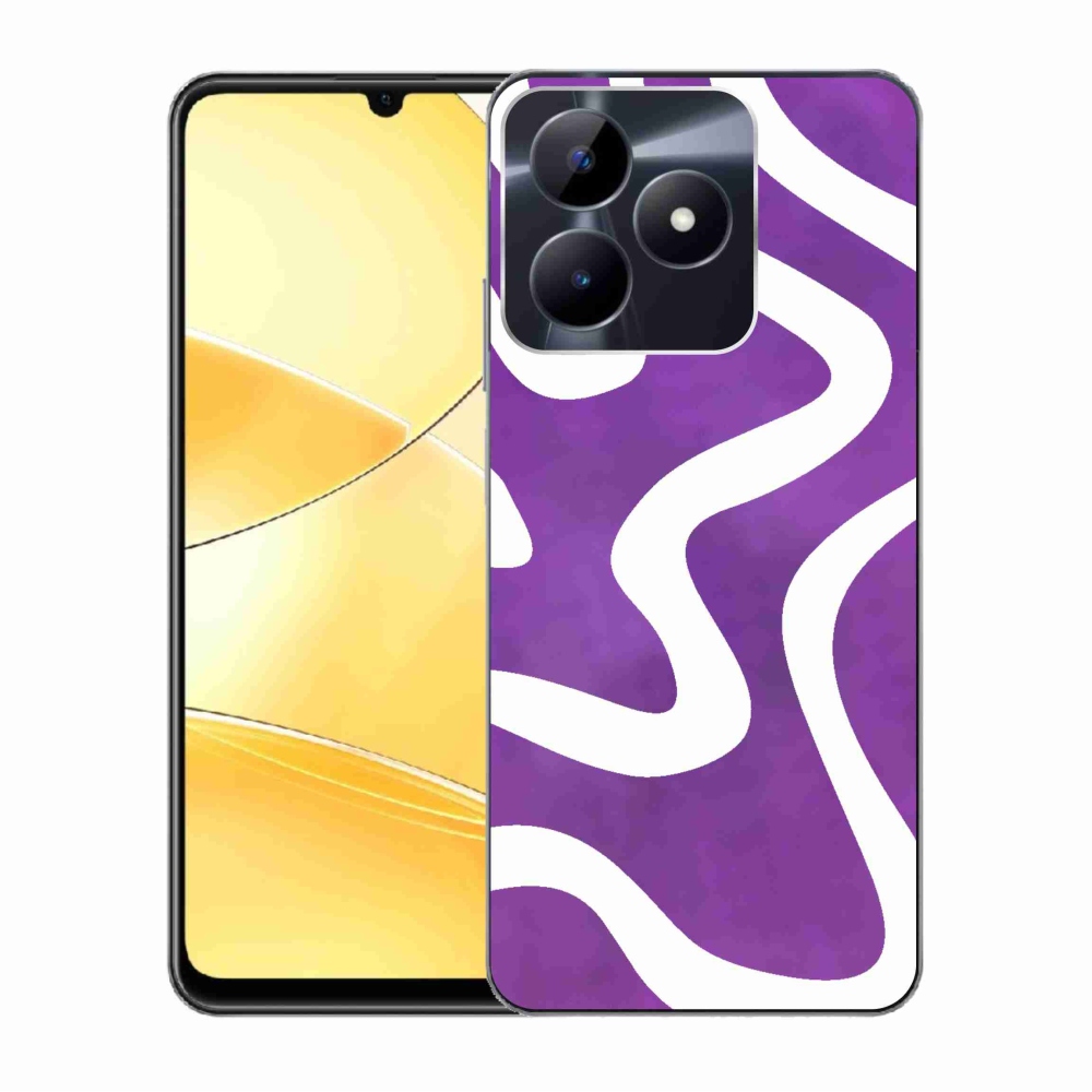 Gelový kryt mmCase na Realme C51/C53 - abstrakt 30