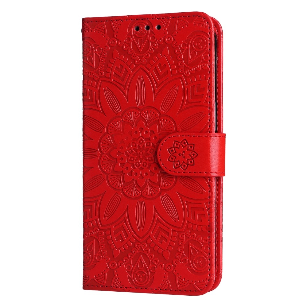 Sunflower knížkové pouzdro na Xiaomi Redmi Note 14S/Note 13 Pro 4G/Poco M6 Pro - červené
