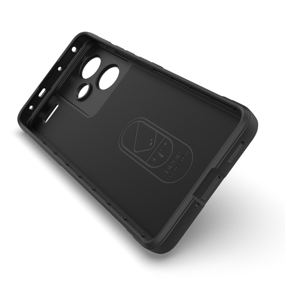 Rugg odolný gelový obal na Xiaomi Redmi Note 13 Pro+ 5G - černý
