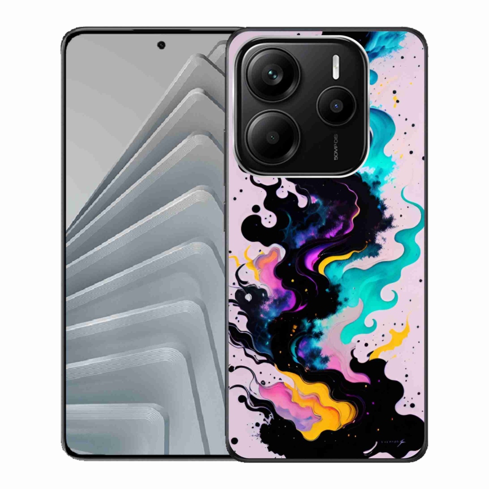 Gelový kryt mmCase na Xiaomi Redmi Note 14 5G - abstraktní motiv 4