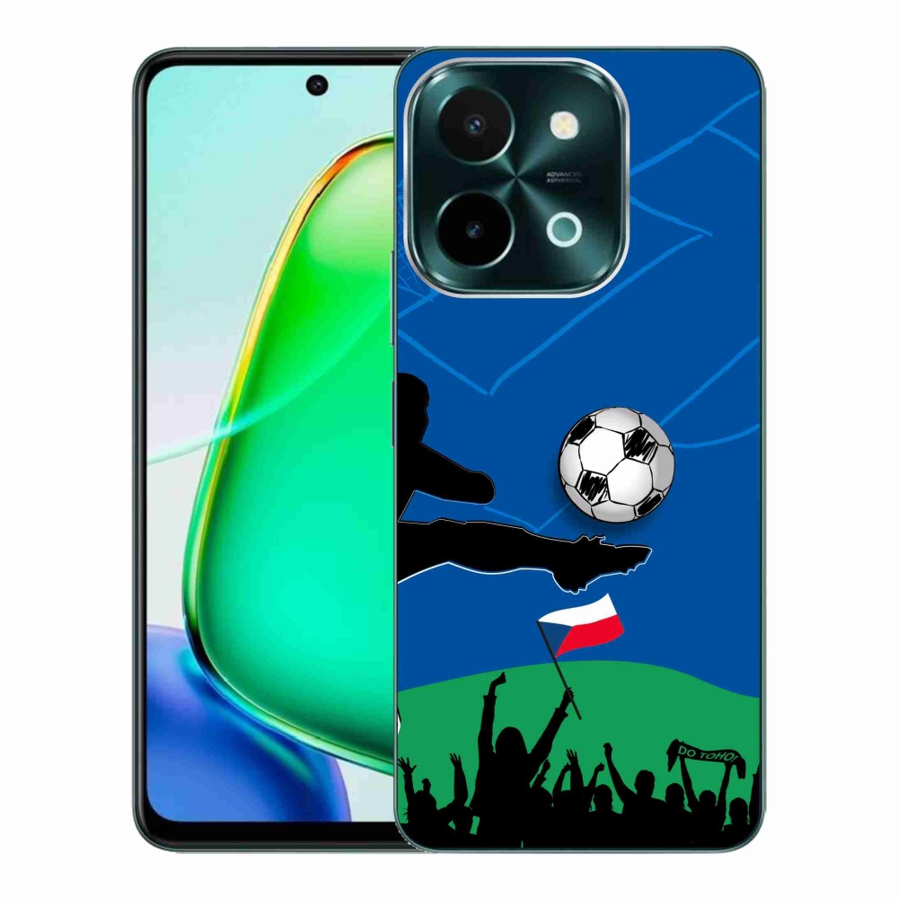 Gelový kryt mmCase na Vivo Y28 - fanoušci fotbalu