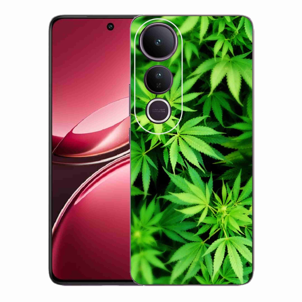 Gelový kryt mmCase na Vivo V50 Lite 4G/5G - konopí 3