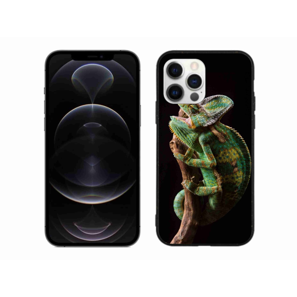 Gelový kryt mmCase na iPhone 12 Pro Max - chameleon