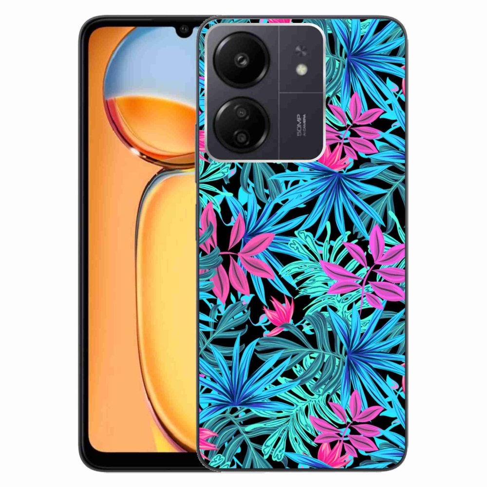Gelový kryt mmCase na Xiaomi Poco C65/Redmi 13C - květiny 3