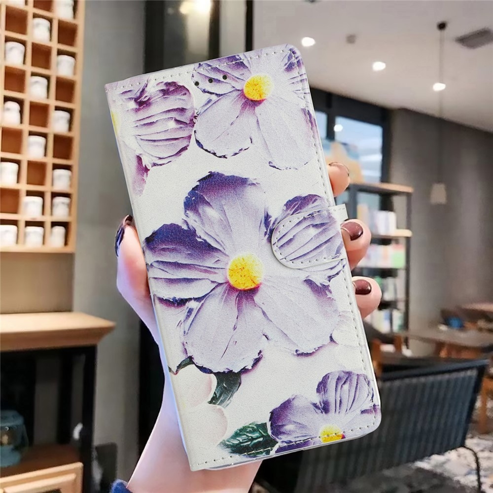Secure knížkové pouzdro na Xiaomi 15T Pro - fialové květy