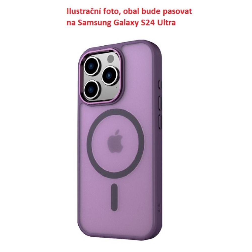 Obal SWISSTEN MagStick Flex na Samsung Galaxy S24 Ultra - fialový