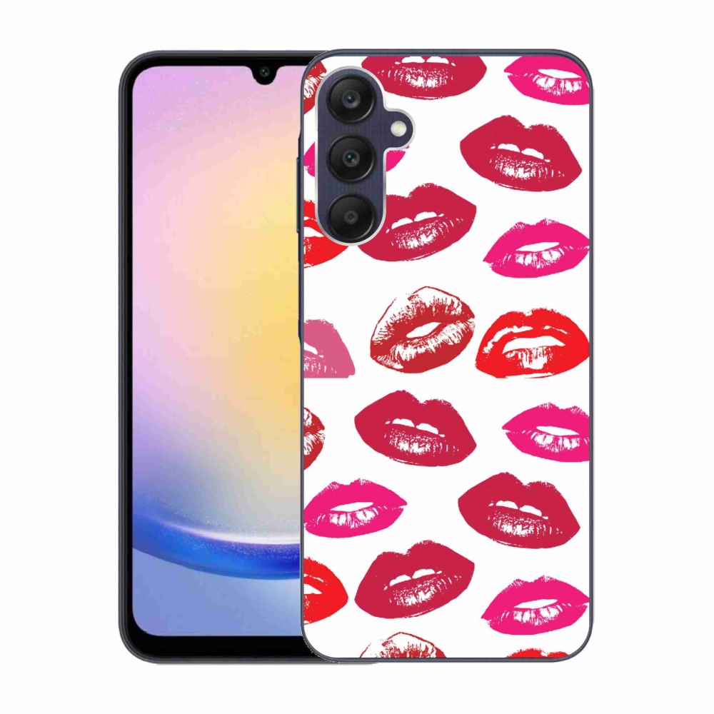 Gelový kryt mmCase na Samsung Galaxy A25 5G - rty