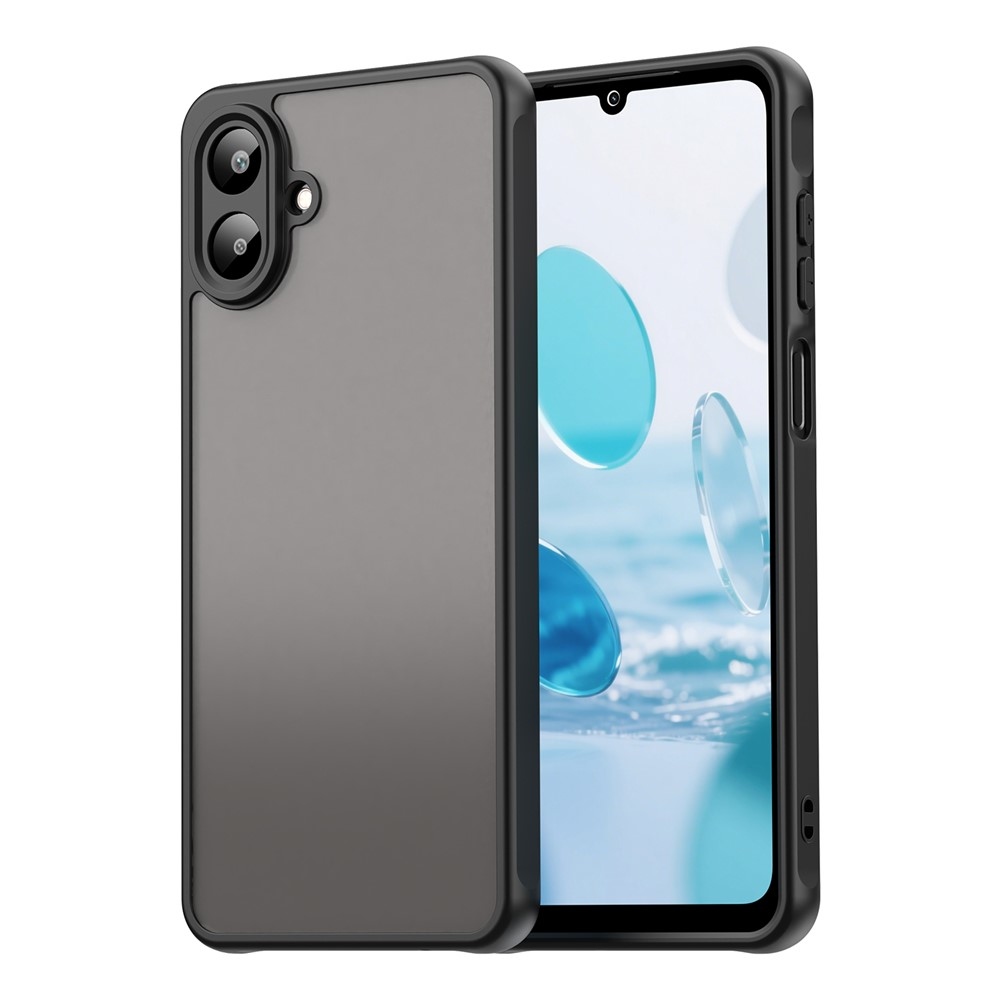 Proof gelový obal s pevnými zády na Samsung Galaxy A07 4G - černý