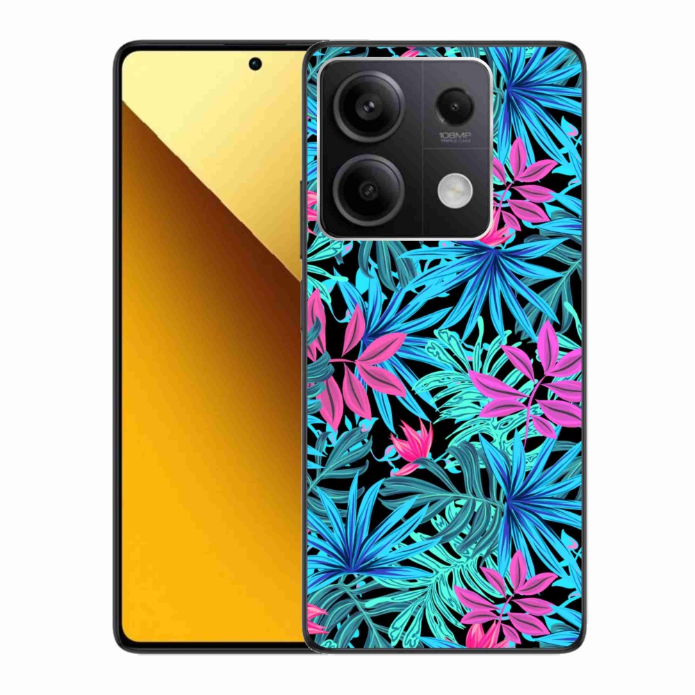 Gelový kryt mmCase na Xiaomi Redmi Note 13 5G - květiny 3