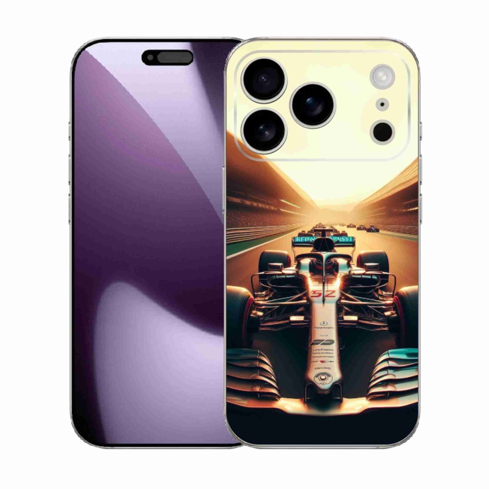 Gelový kryt mmCase na iPhone 17 Pro - formule 1
