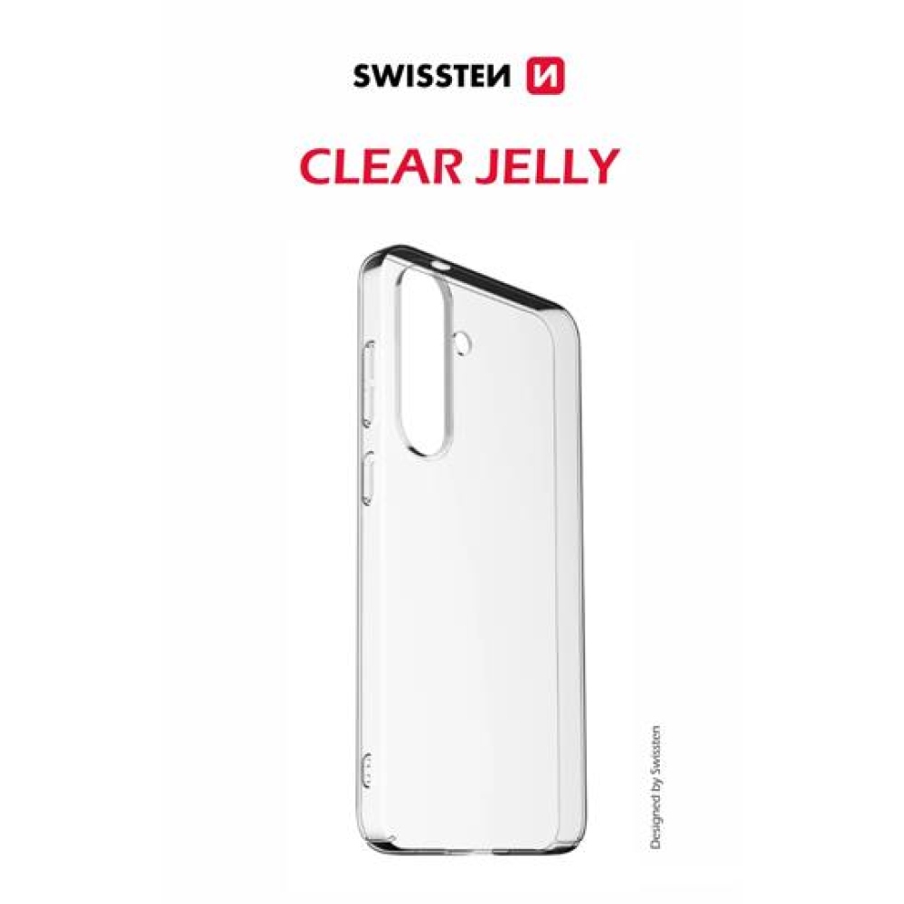 Swissten průhledný gelový obal na Samsung Galaxy A56 5G - průhledný