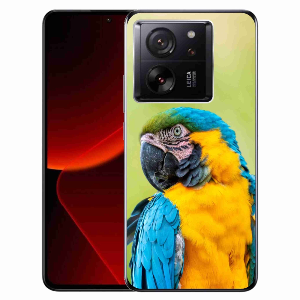 Gelový obal mmCase na Xiaomi 13T/13T Pro - papoušek ara 2