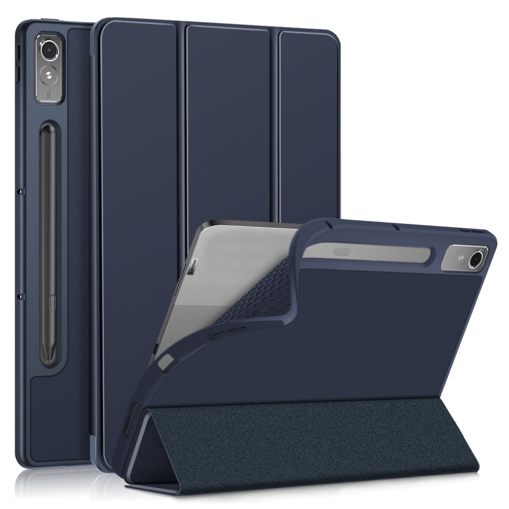 Case chytré zavírací pouzdro na tablet Lenovo Tab P12 - tmavěmodré