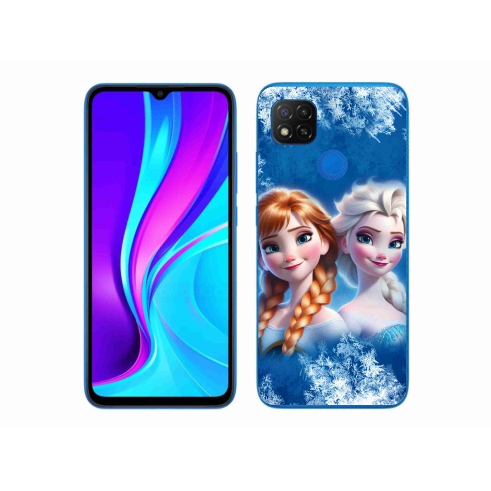 Gelový kryt mmCase na Xiaomi Redmi 9C - ledové království 2
