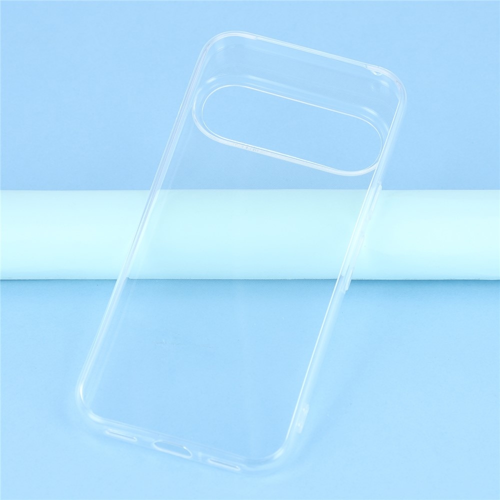 Clear gelový obal na Google Pixel 10 Pro XL - průhledný