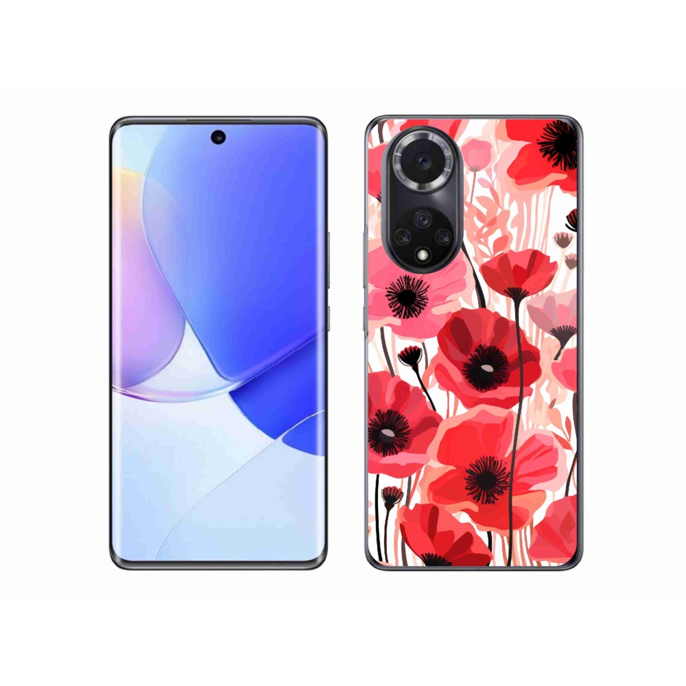 Gelový kryt mmCase na Huawei Nova 9 - vlčí mák 1