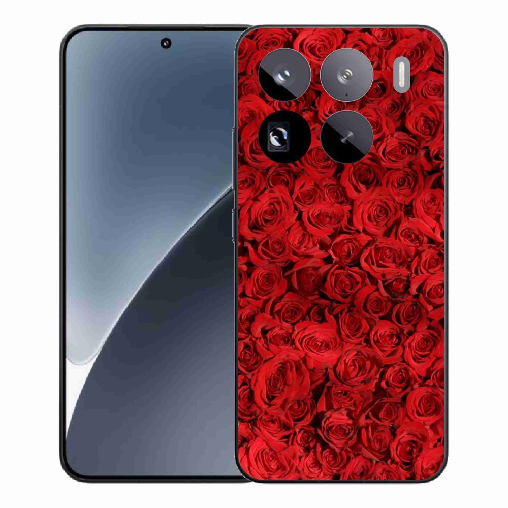 Gelový kryt mmCase na Xiaomi 15 Pro - růže
