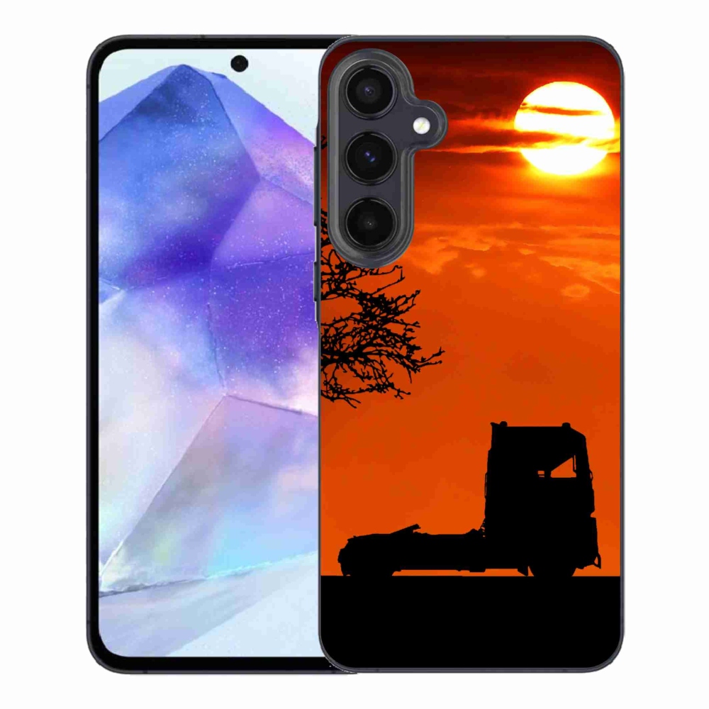 Gelový kryt mmCase na Samsung Galaxy A55 5G - kamion 3
