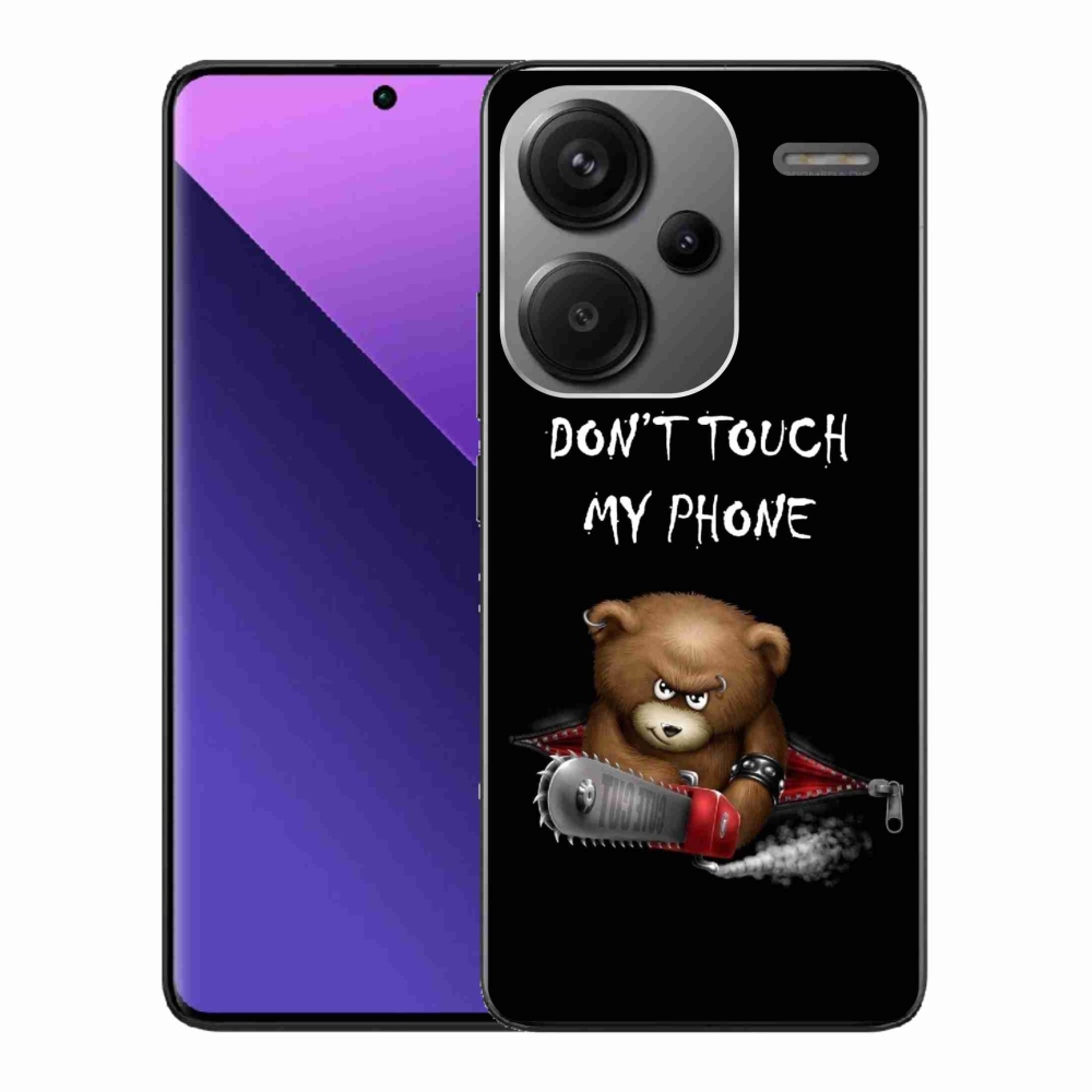 Gelový kryt mmCase na Xiaomi Redmi Note 13 Pro+ 5G - nesahej na telefon
