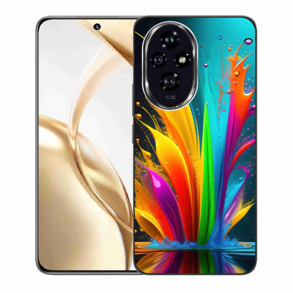 Gelový kryt mmCase na Honor 200 5G - abstraktní motiv 1
