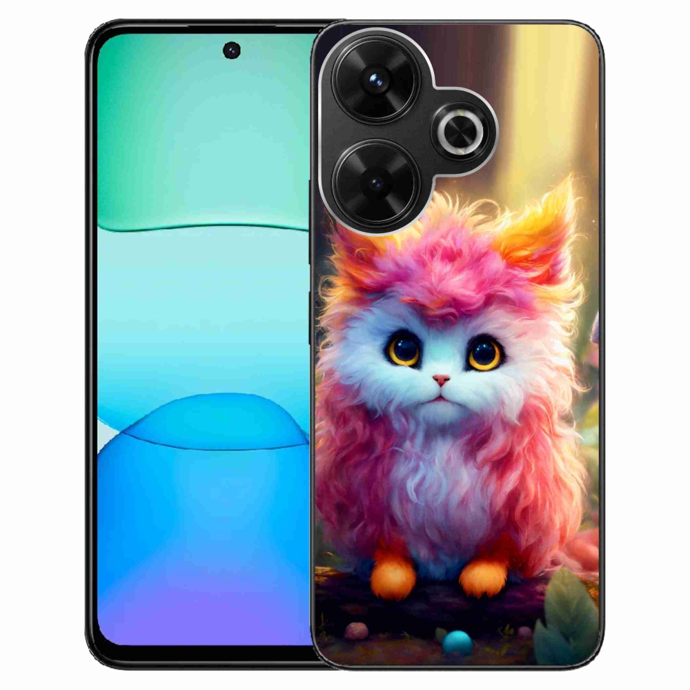 Gelový kryt mmCase na Xiaomi Redmi 13 4G/Poco M6 4G - roztomilé kotě 5