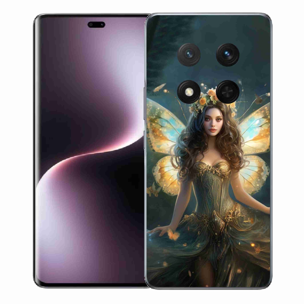 Gelový kryt mmCase na Honor Magic 7 Lite 5G - motýlí žena