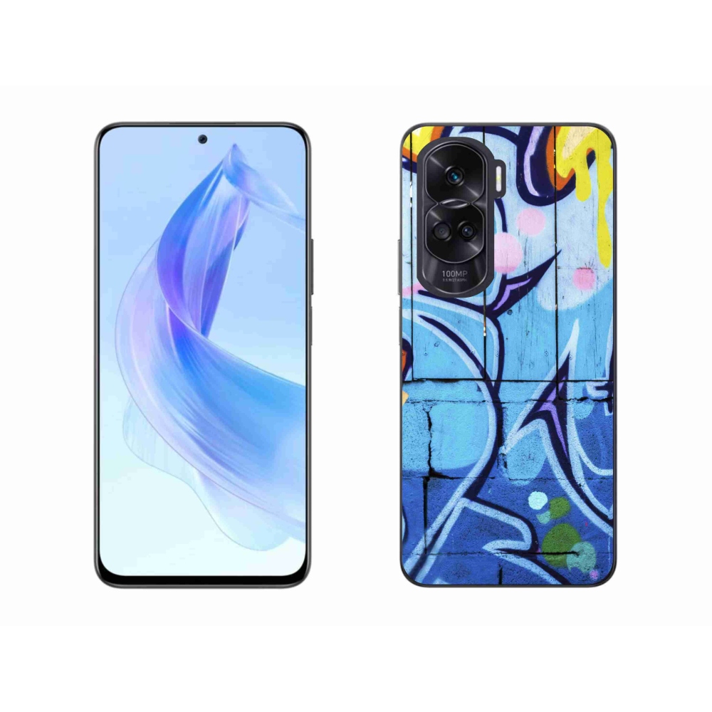 Gelový kryt mmCase na Honor 90 Lite - graffiti