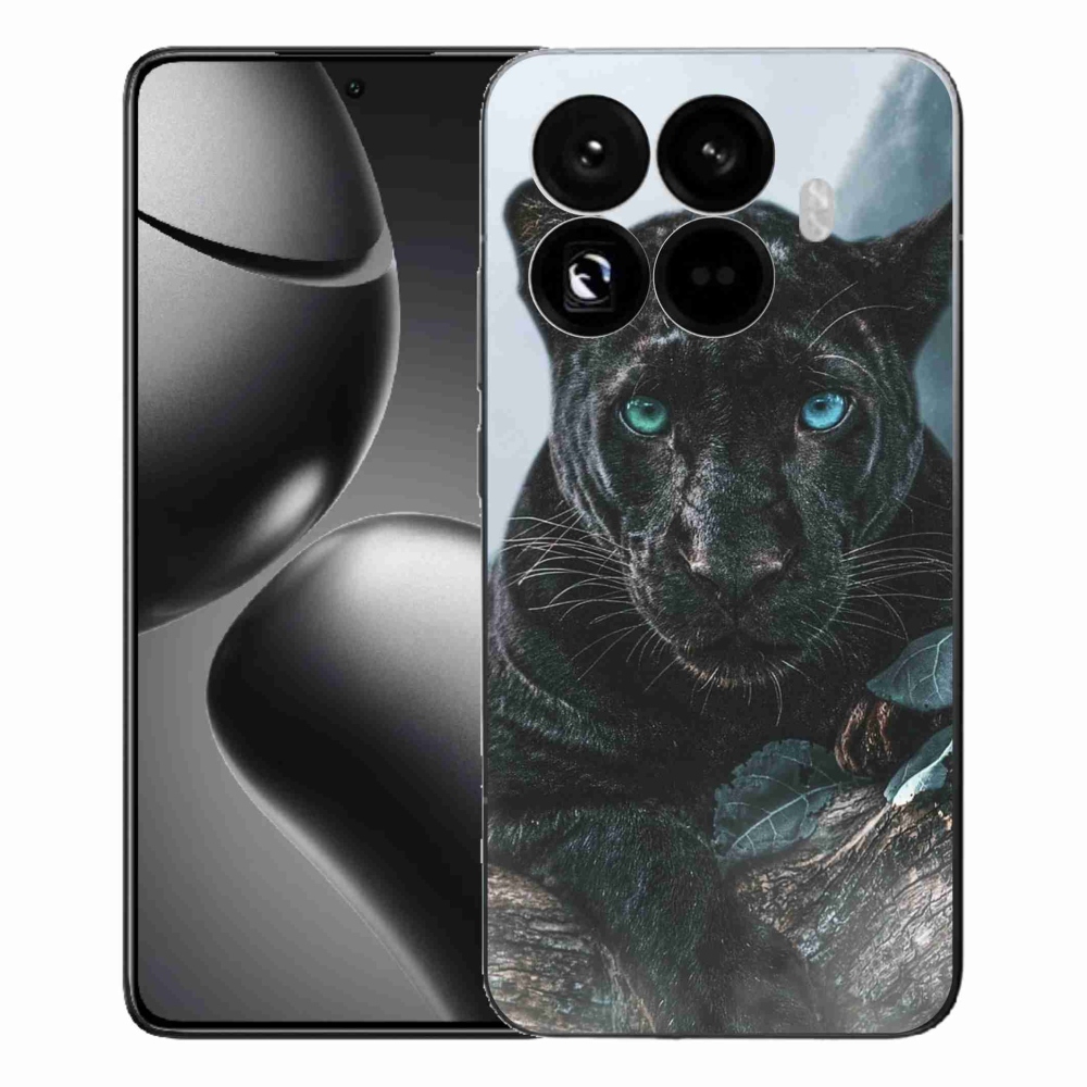 Gelový kryt mmCase na Xiaomi 15T Pro - černý panter