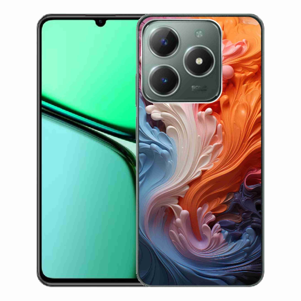 Gelový kryt mmCase na Realme C61 - abstraktní motiv 8