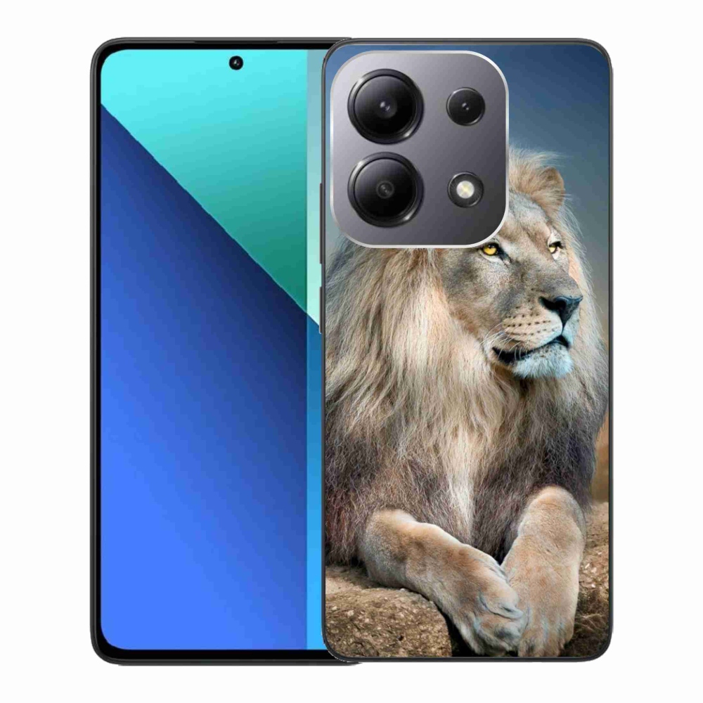 Gelový obal mmCase na Xiaomi Redmi Note 13 - lev 1