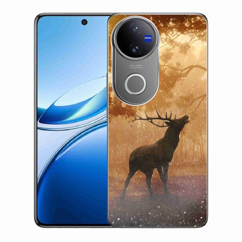 Gelový kryt mmCase na Vivo V50 5G - jelen v říji