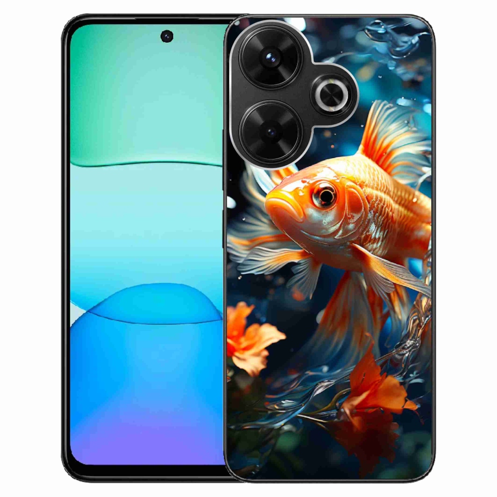 Gelový kryt mmCase na Xiaomi Redmi 13 4G/Poco M6 4G - rybka